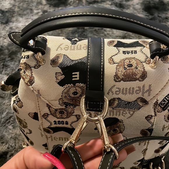 Canvas bears mini backpack - Picture 5 of 9